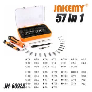 Κατσαβίδια με σετ μυτών JAKEMYJ M-6092A