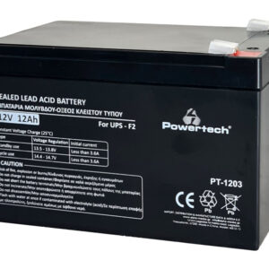 POWERTECH μπαταρία μολύβδου PT-1203 για UPS