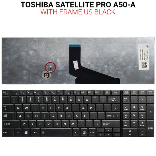 Πληκτρολόγιο TOSHIBA SATELLITE PRO A50-A