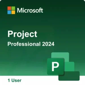 Project Professional 2024 Retail Bind Key 1 PC