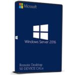 Windows Server 2016 Remote Desktop Services Device/User Connections 50 CAL