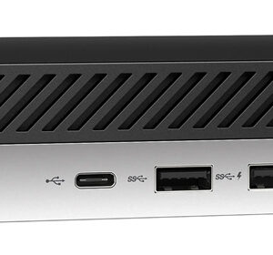HP PC ProDesk 600 G4 Micro, Refurbished Grade A Repainted, i5-8400T, 8/256GB M.2, FreeDOS