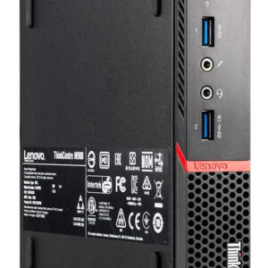 LENOVO PC ThinkCentre M900 Tiny, Refurbished Grade A Repainted, i5-6400T, 8/500GB HDD + 128GB M.2, WiFi, FreeDOS